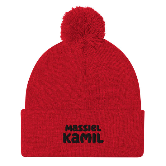 Massiel Kamil Pom-Pom Beanie